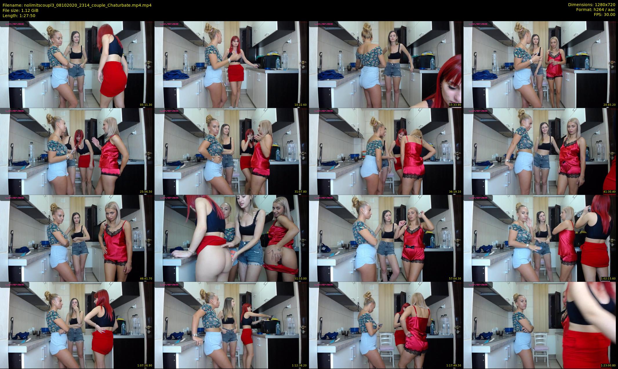 nolimitscoupl3 — 88 minute Chaturbate couple cam show recording, 720p, Oct 8, 2020