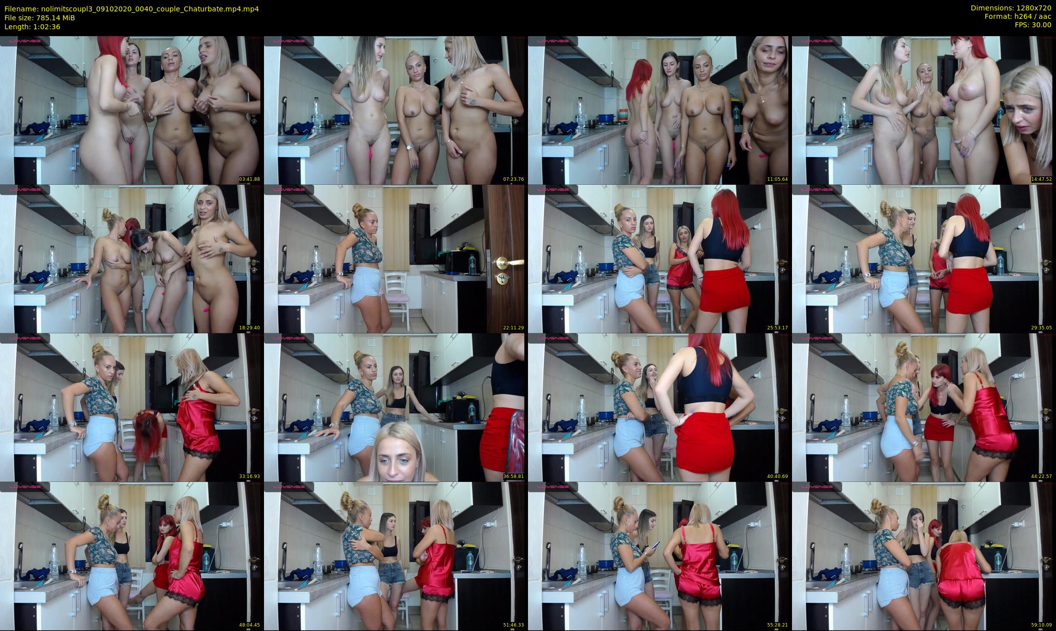 nolimitscoupl3 — 63 minute Chaturbate couple cam show recording, 720p, Oct 9, 2020