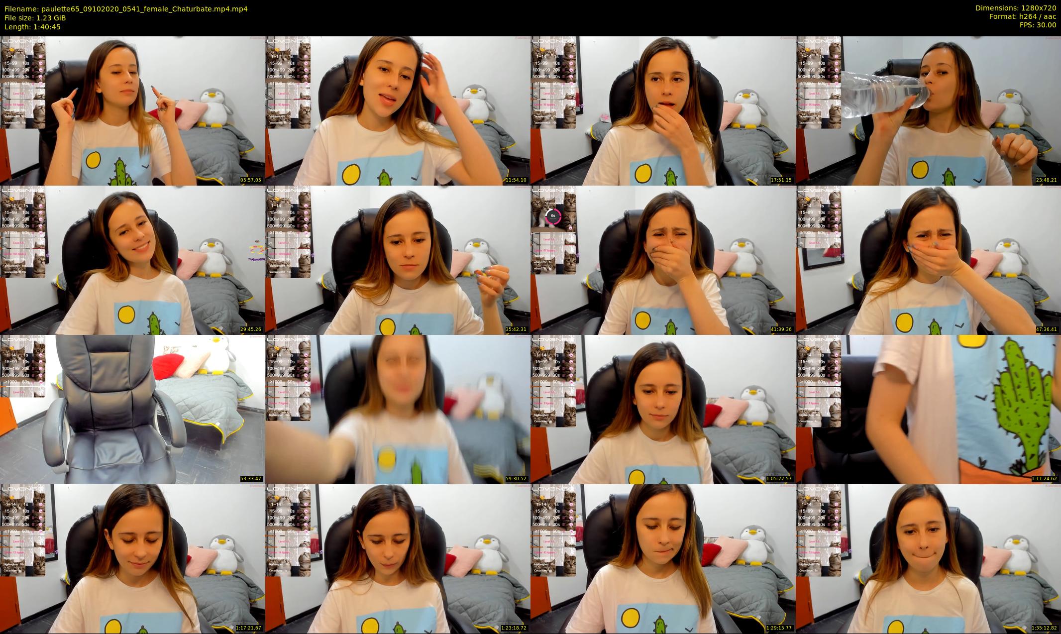 paulette65 — 101 minute Chaturbate female cam show recording, 720p, Oct 9, 2020