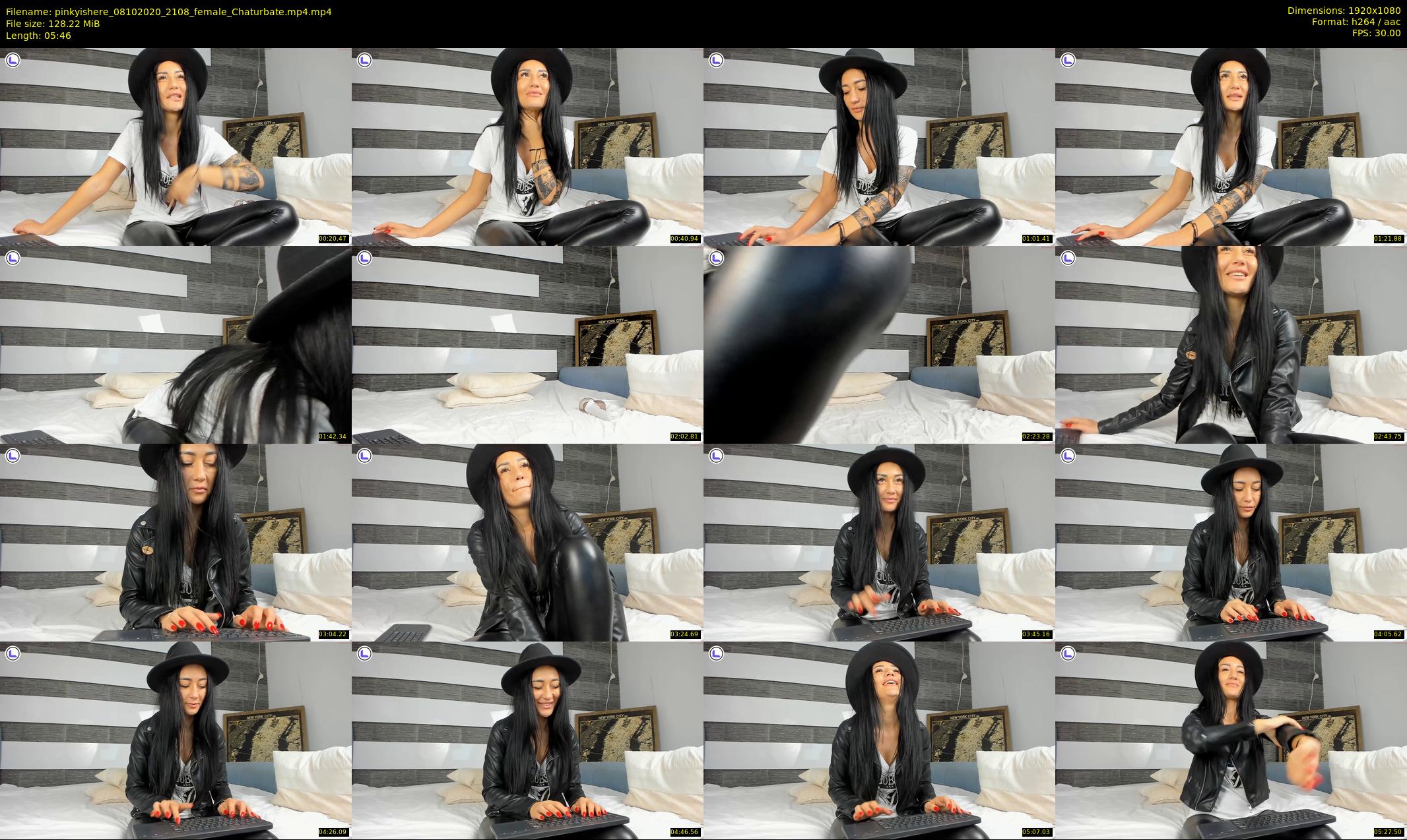 pinkyishere — 6 minute Chaturbate female cam show recording, 1080p, Oct 8, 2020
