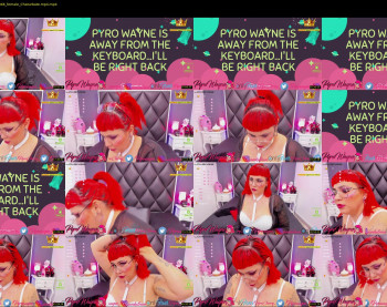 pyrowayne — 60 minute Chaturbate female cam show recording, 720p, Oct 9, 2020