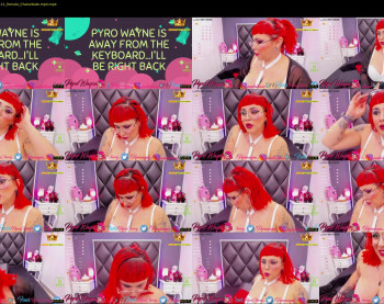 pyrowayne — 59 minute Chaturbate female cam show recording, 720p, Oct 9, 2020