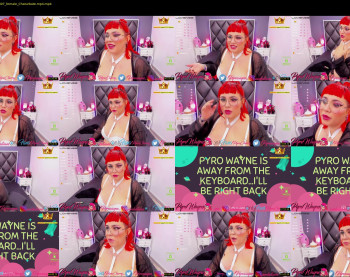 pyrowayne — 59 minute Chaturbate female cam show recording, 720p, Oct 9, 2020