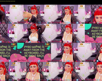 pyrowayne — 59 minute Chaturbate female cam show recording, 720p, Oct 9, 2020