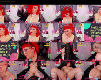 pyrowayne — 59 minute Chaturbate female cam show recording, 720p, Oct 9, 2020