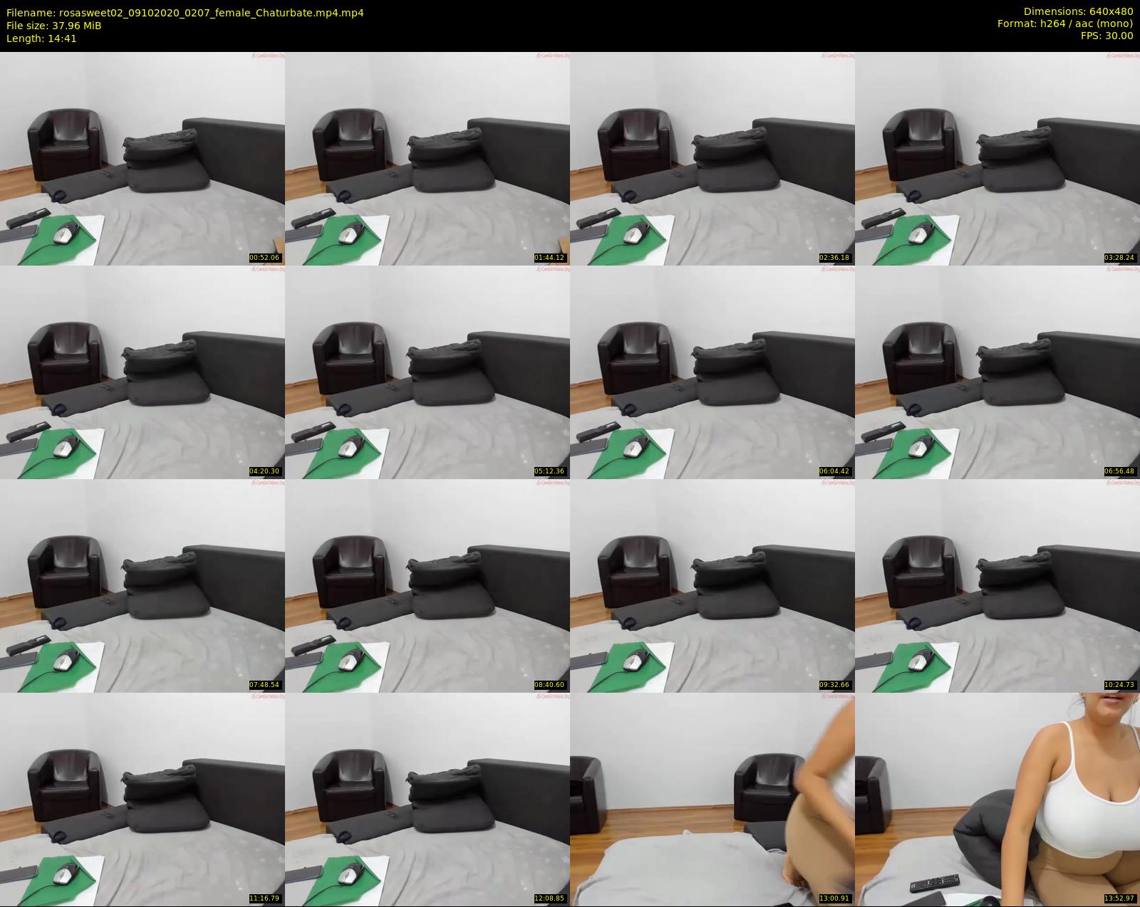 rosasweet02 — 15 minute Chaturbate female cam show recording, 480p, Oct 9, 2020