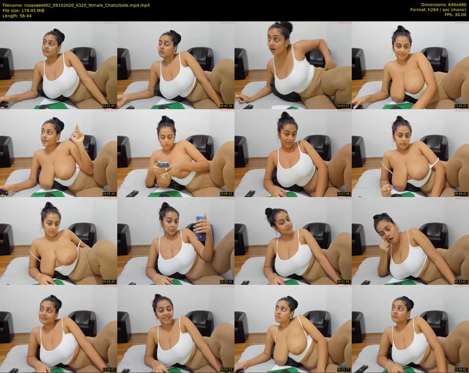 rosasweet02 — 57 minute Chaturbate female cam show recording, 480p, Oct 9, 2020