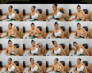 rosasweet02 — 57 minute Chaturbate female cam show recording, 480p, Oct 9, 2020
