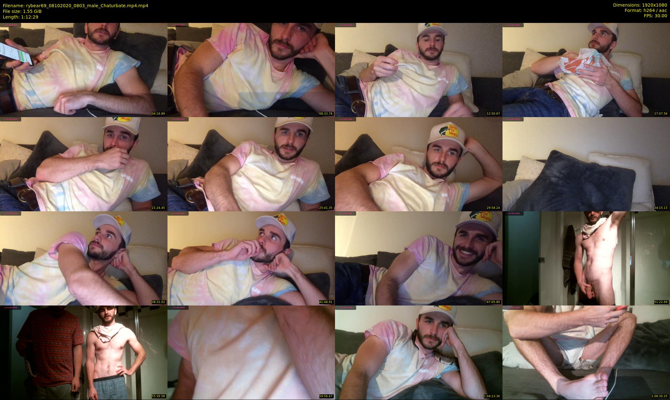 rybear69 — 73 minute Chaturbate male cam show recording, 1080p, Oct 8, 2020