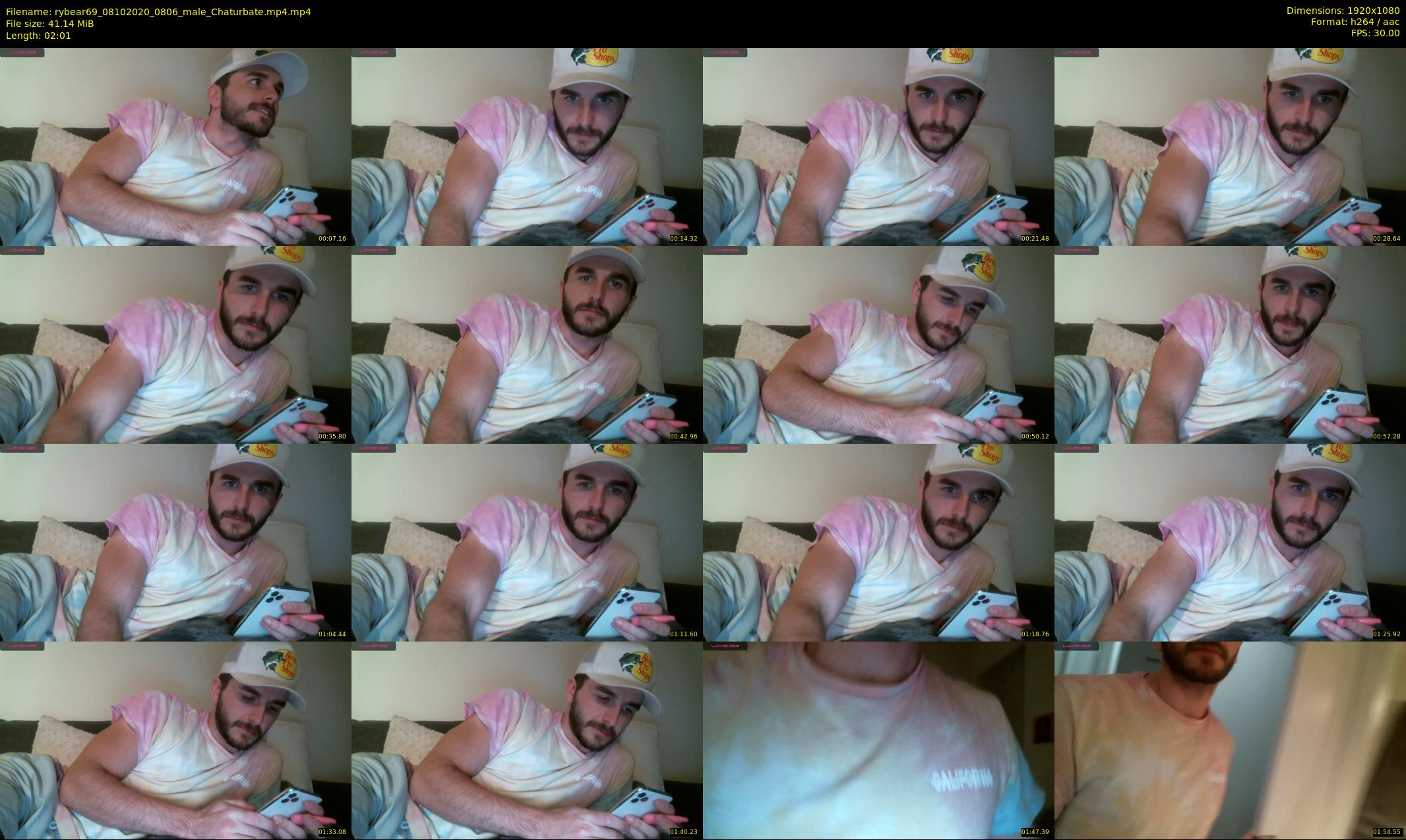 rybear69 — 3 minute Chaturbate male cam show recording, 1080p, Oct 8, 2020