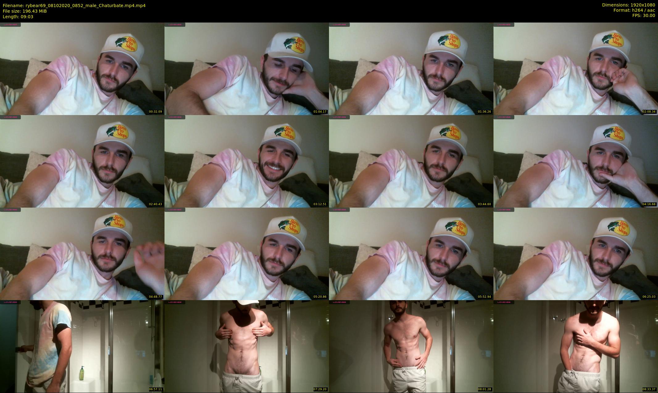 rybear69 — 10 minute Chaturbate male cam show recording, 1080p, Oct 8, 2020