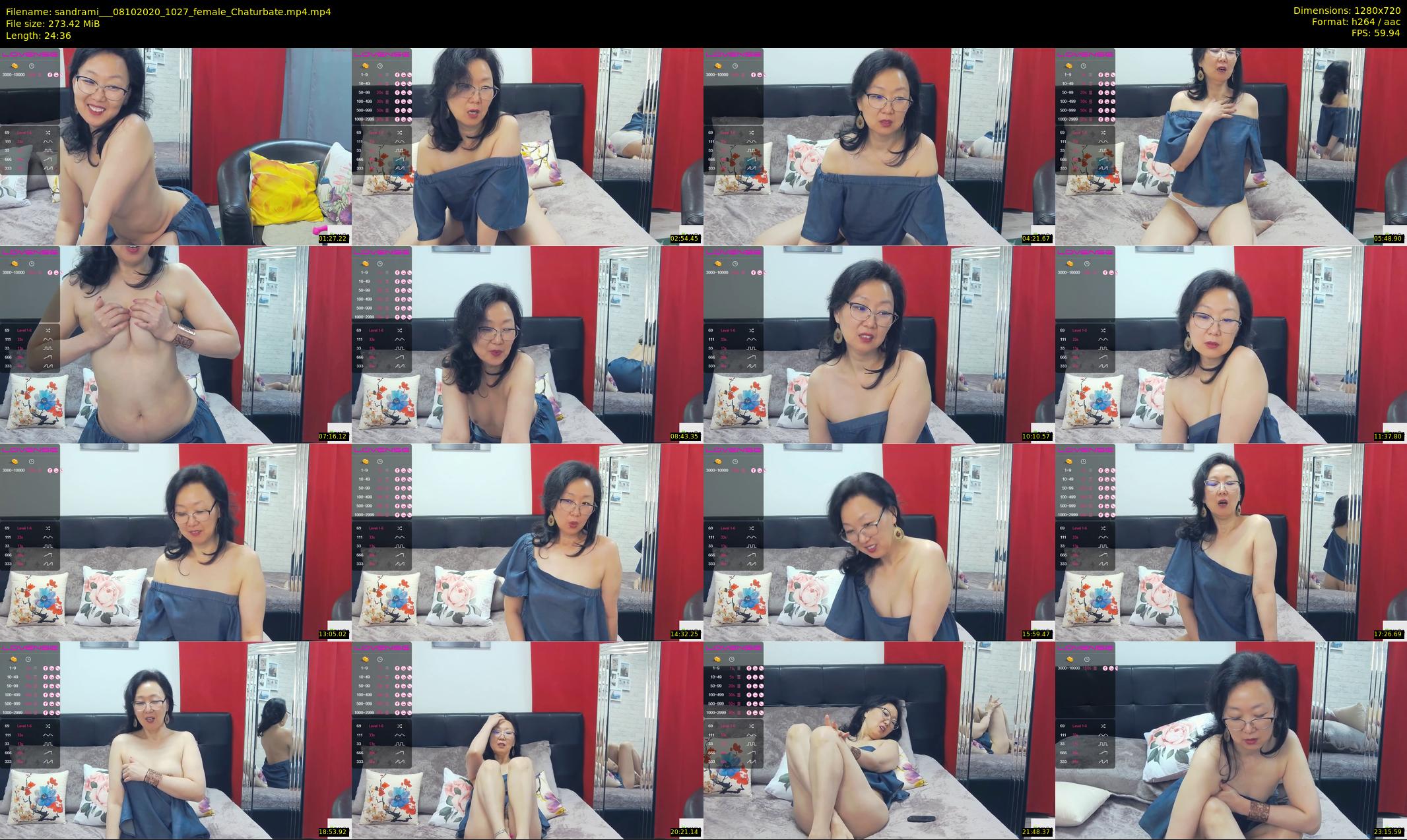 sandrami__ — 25 minute Chaturbate female cam show recording, 720p, Oct 8, 2020
