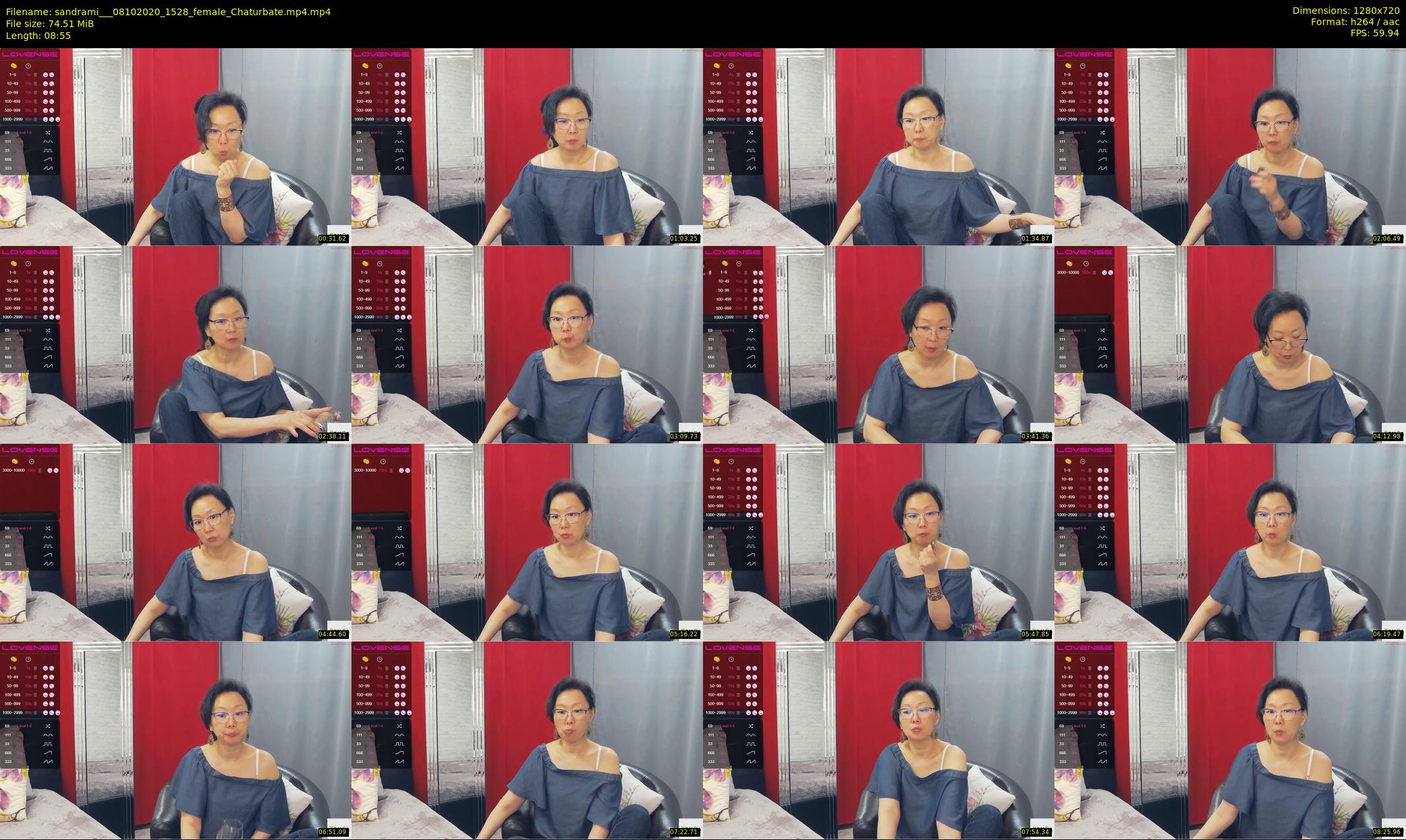 sandrami__ — 9 minute Chaturbate female cam show recording, 720p, Oct 8, 2020
