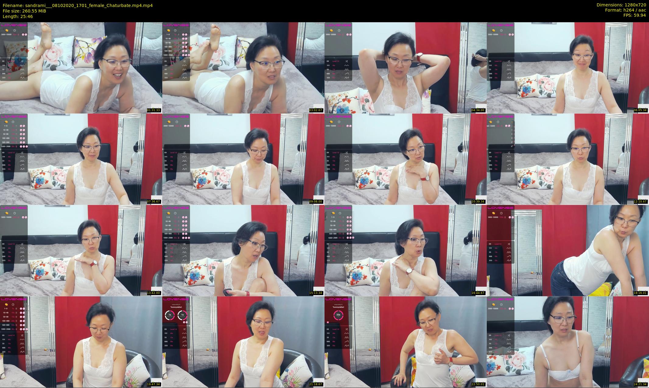 sandrami__ — 26 minute Chaturbate female cam show recording, 720p, Oct 8, 2020