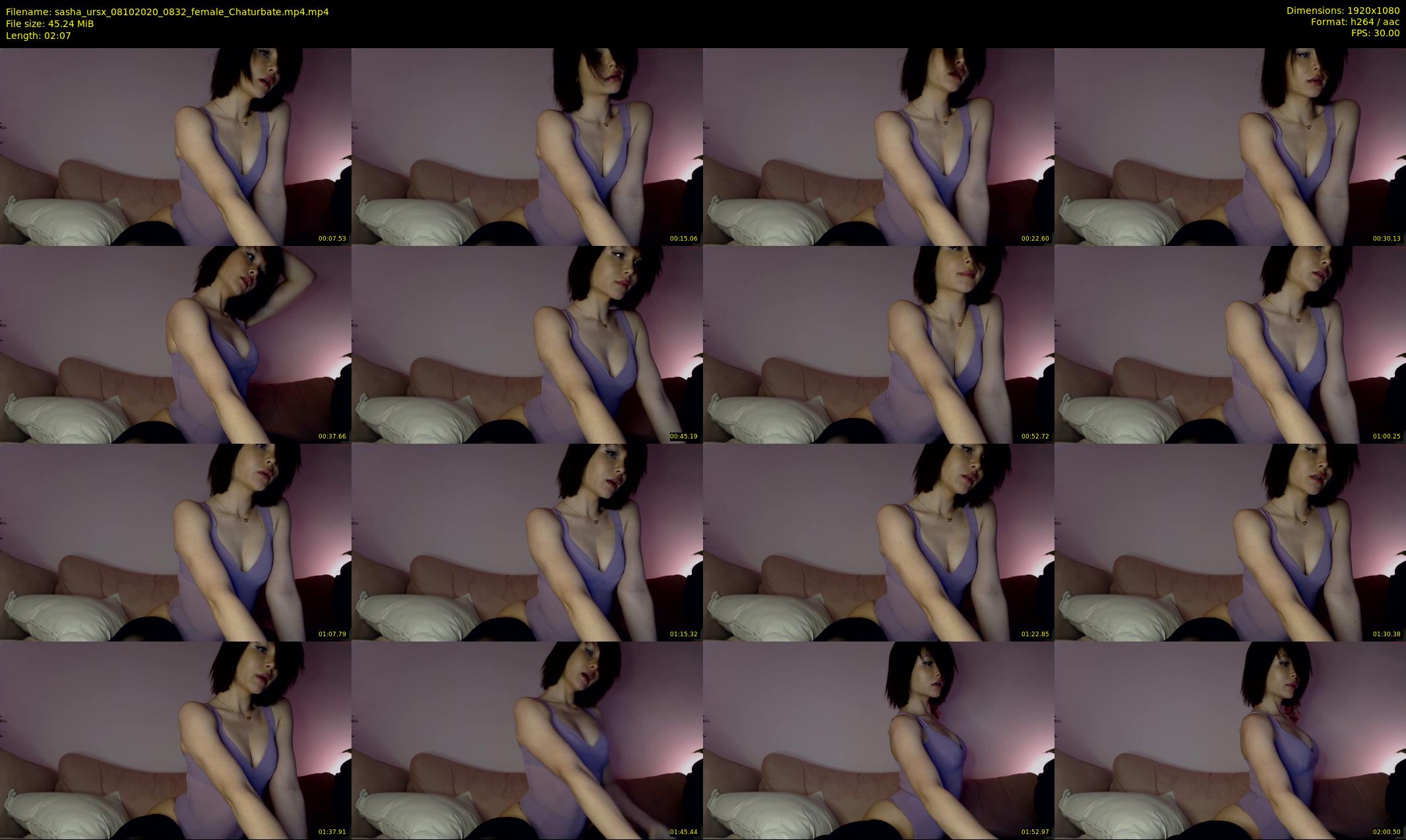 sasha_ursx — 3 minute Chaturbate female cam show recording, 1080p, Oct 8, 2020