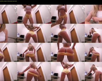 scarlettandtom — 8 minute Chaturbate couple cam show recording, 720p, Oct 9, 2020