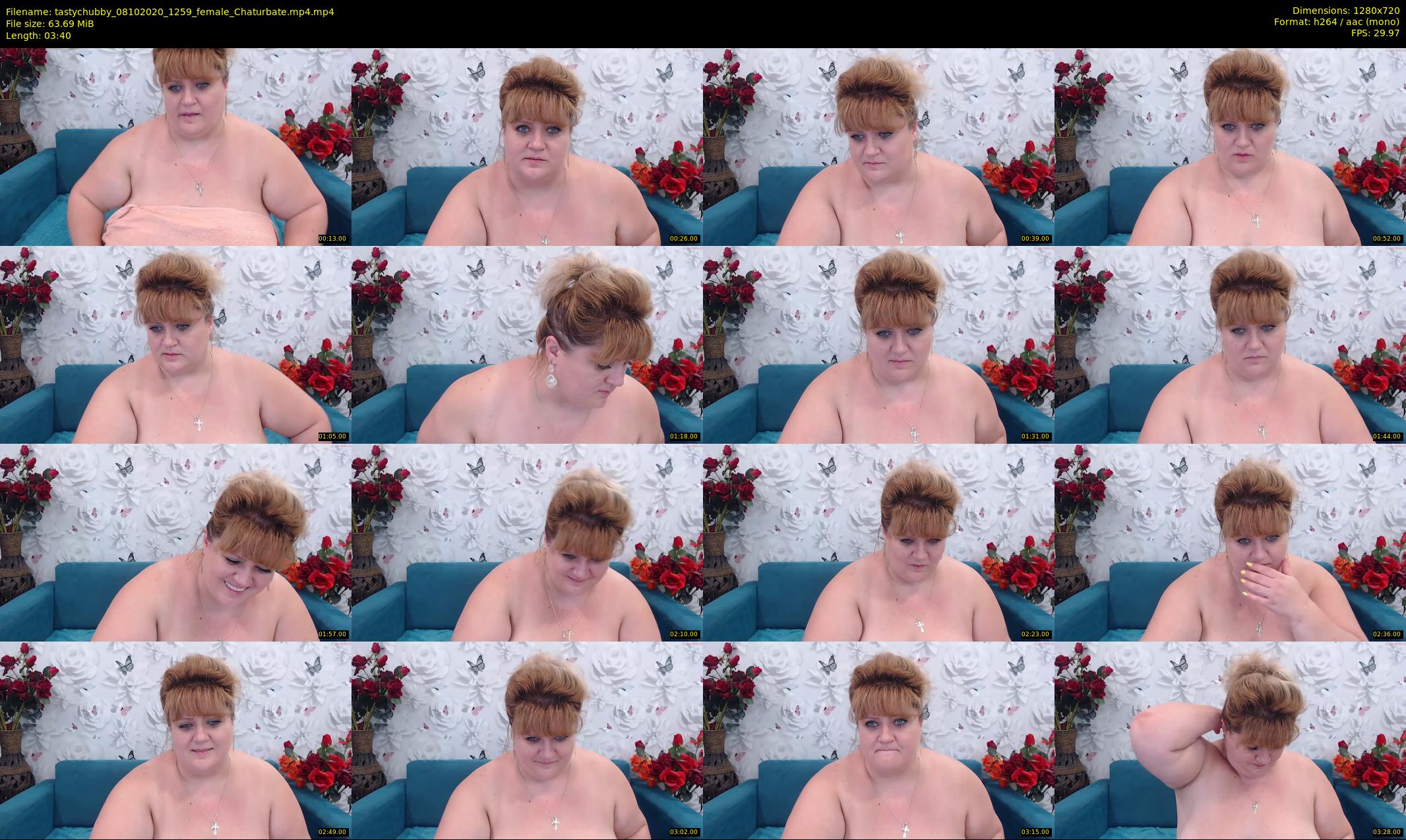 tastychubby — 4 minute Chaturbate female cam show recording, 720p, Oct 8, 2020