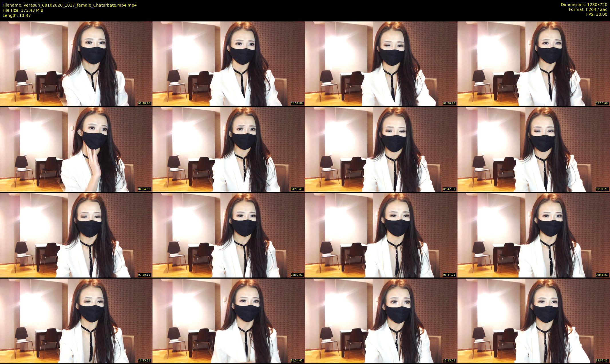 verasun — 14 minute Chaturbate female cam show recording, 720p, Oct 8, 2020