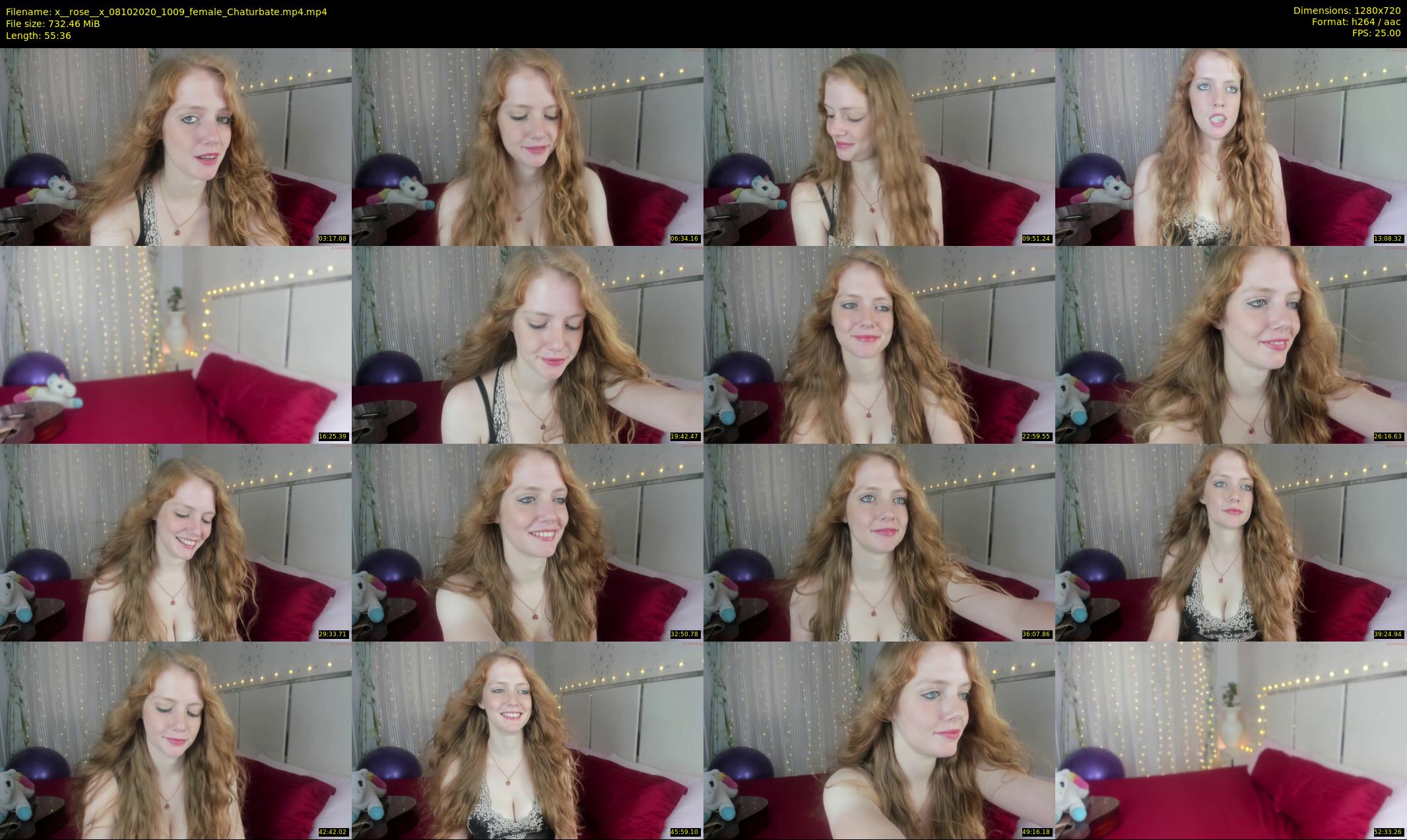 x__rose__x — 56 minute Chaturbate female cam show recording, 720p, Oct 8, 2020
