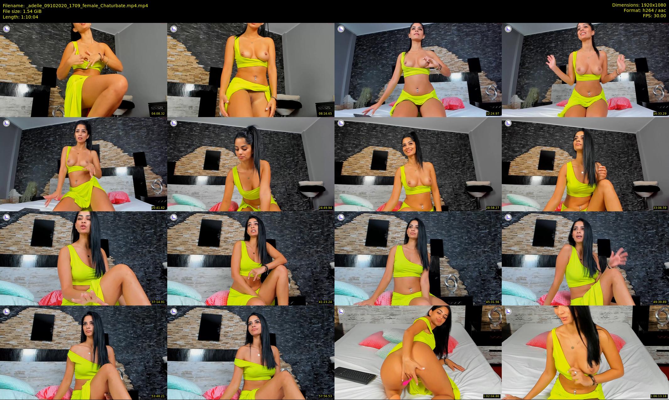 _adelle — 71 minute Chaturbate female cam show recording, 1080p, Oct 9, 2020