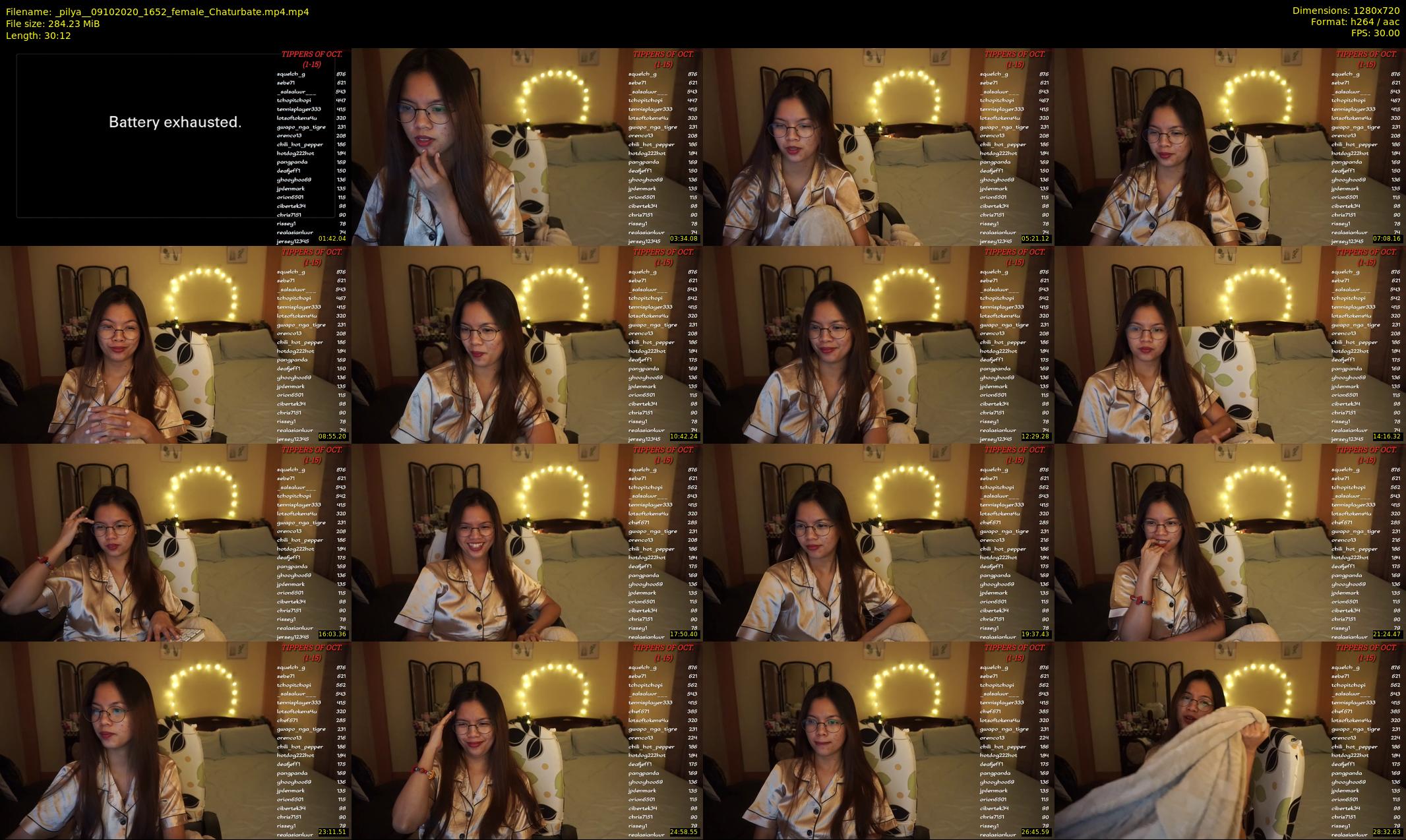 _pilya_ — 31 minute Chaturbate female cam show recording, 720p, Oct 9, 2020