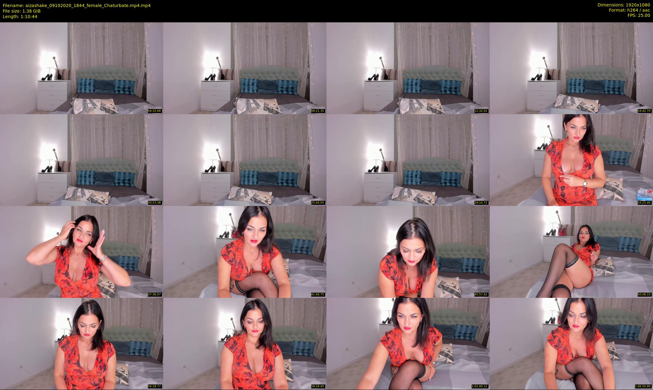 aizashake — 71 minute Chaturbate female cam show recording, 1080p, Oct 9, 2020