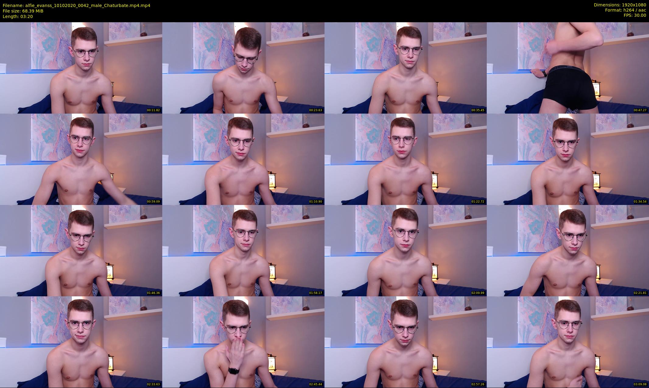 alfie_evanss — 4 minute Chaturbate male cam show recording, 1080p, Oct 10, 2020