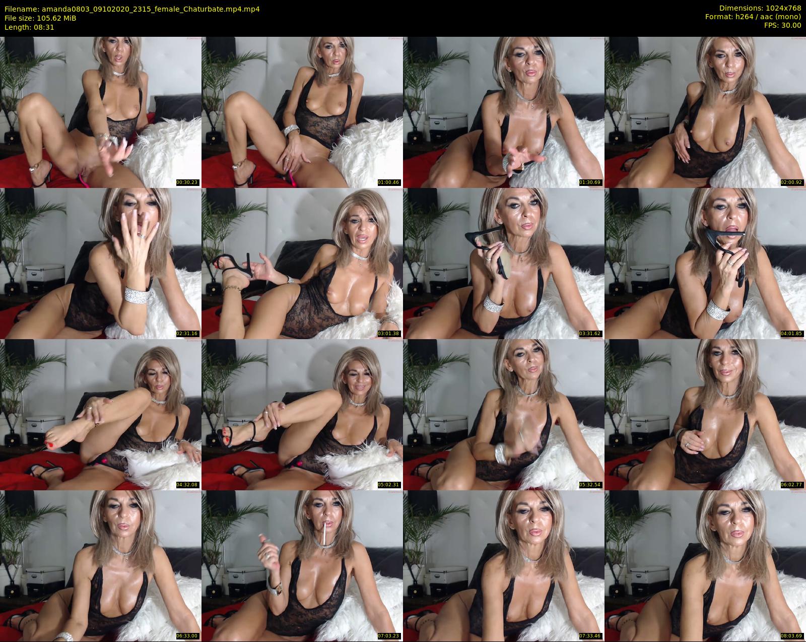amanda0803 — 9 minute Chaturbate female cam show recording, 720p, Oct 9, 2020