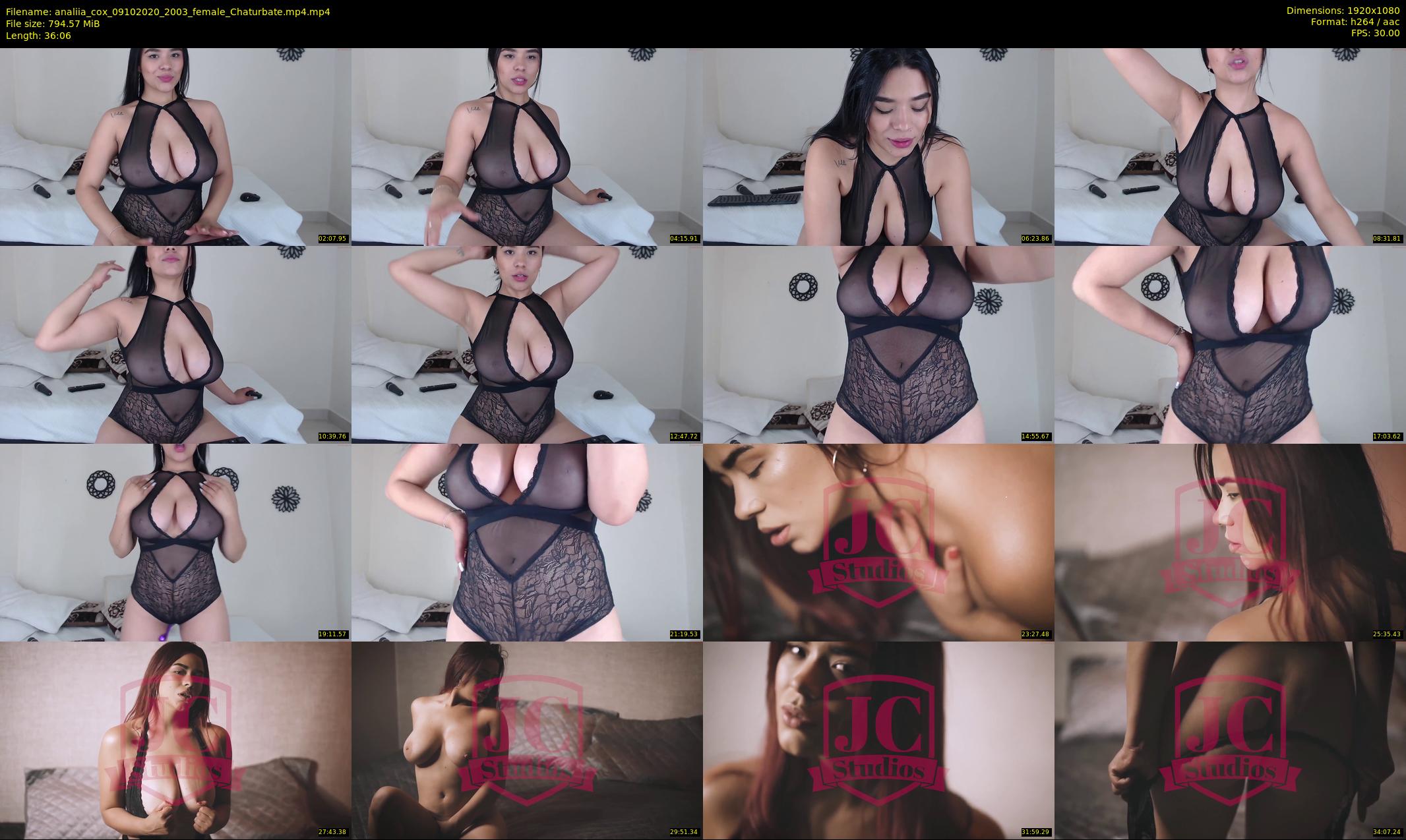 analiia_cox — 37 minute Chaturbate female cam show recording, 1080p, Oct 9, 2020
