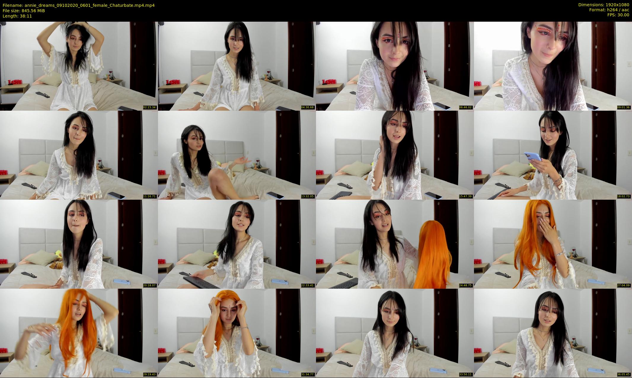 annie_dreams — 39 minute Chaturbate female cam show recording, 1080p, Oct 9, 2020
