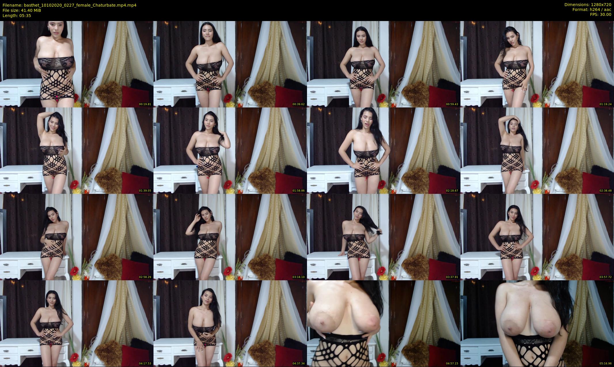 basthet — 6 minute Chaturbate female cam show recording, 720p, Oct 10, 2020