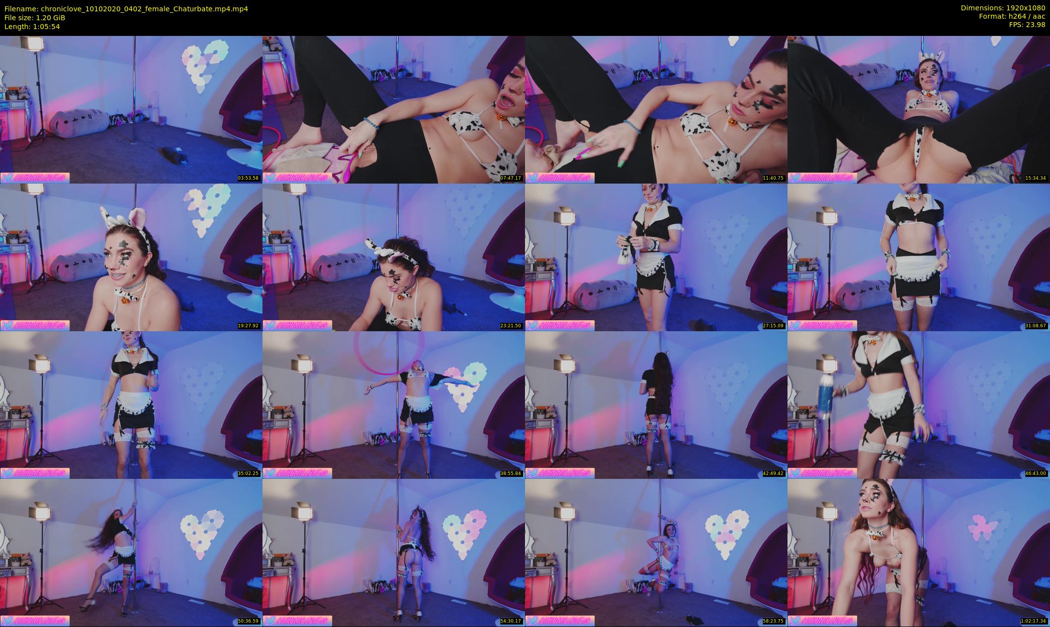chroniclove — 66 minute Chaturbate female cam show recording, 1080p, Oct 10, 2020