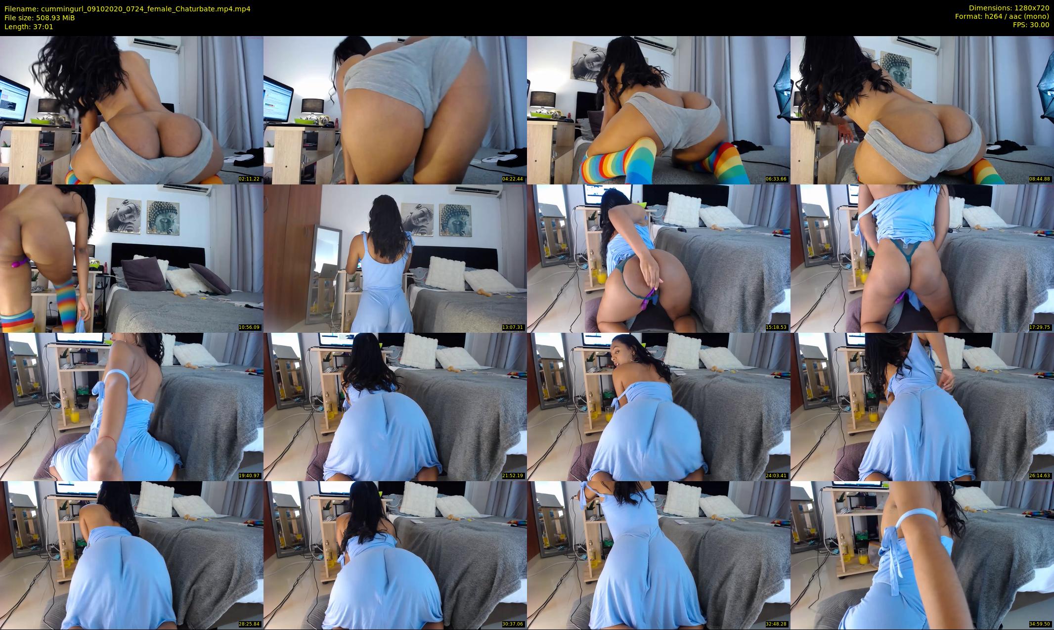 cummingurl — 38 minute Chaturbate couple cam show recording, 720p, Oct 9, 2020