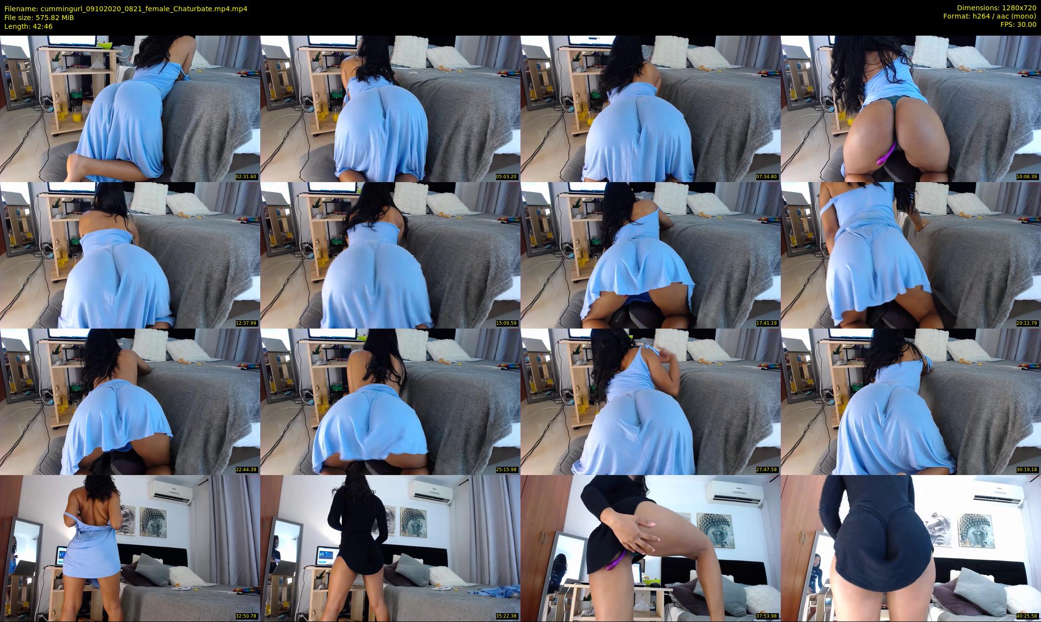 cummingurl — 43 minute Chaturbate couple cam show recording, 720p, Oct 9, 2020