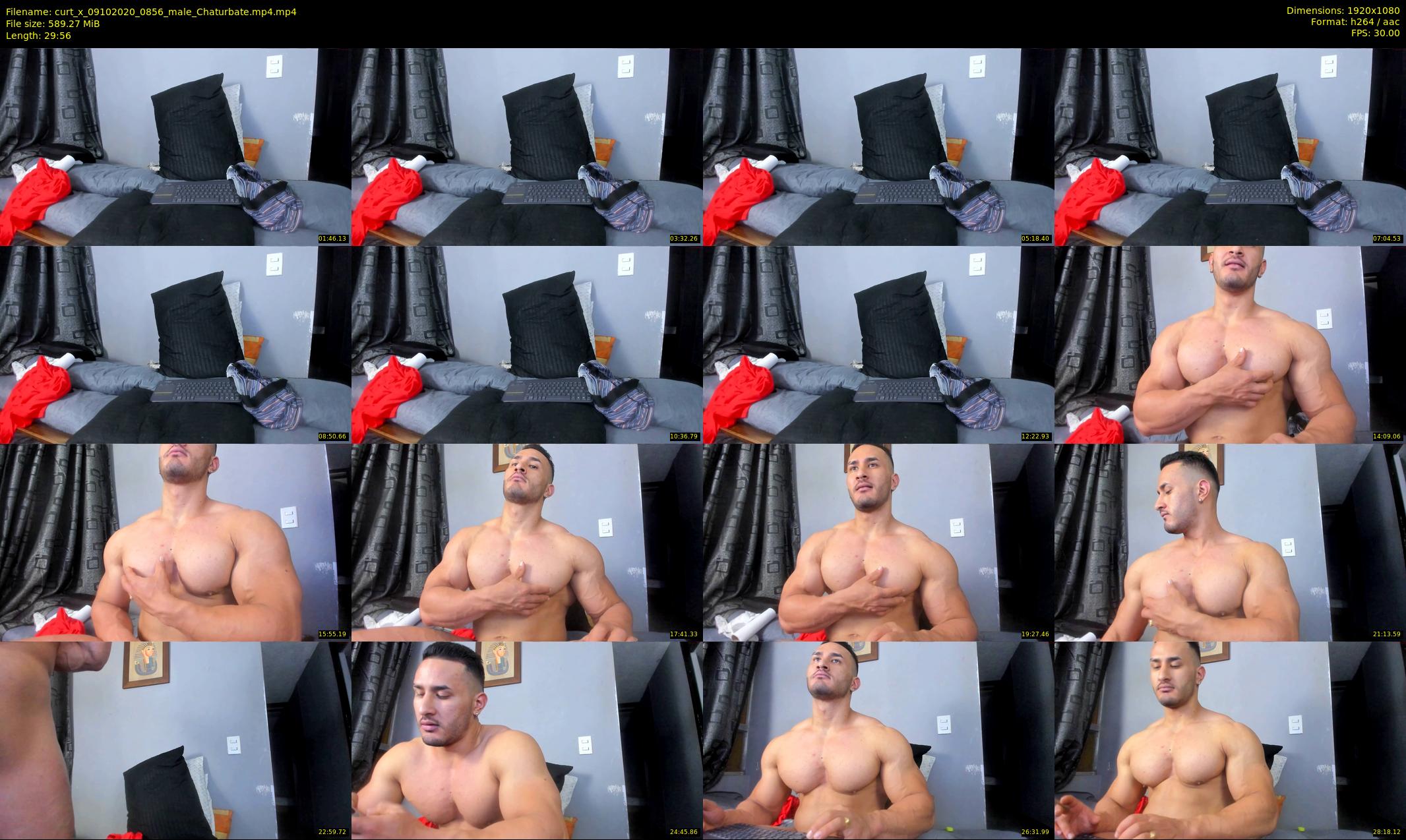 curt_x — 30 minute Chaturbate male cam show recording, 1080p, Oct 9, 2020
