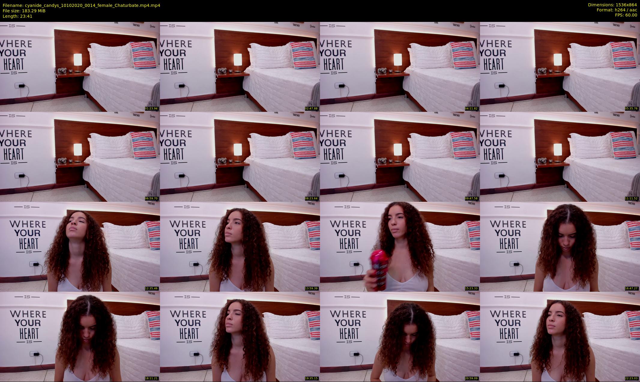 cyanide_candys — 24 minute Chaturbate female cam show recording, 720p, Oct 10, 2020