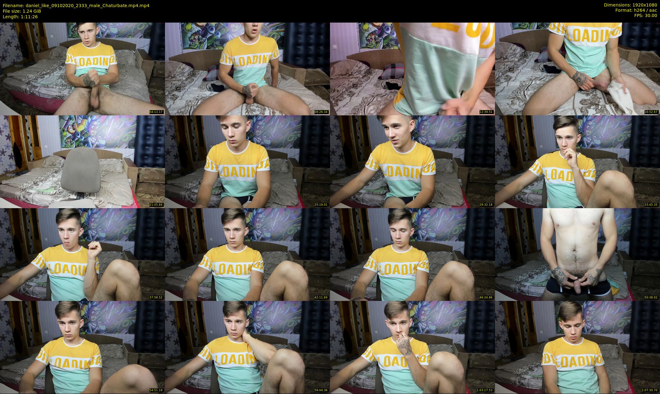 daniel_like — 72 minute Chaturbate male cam show recording, 1080p, Oct 9, 2020