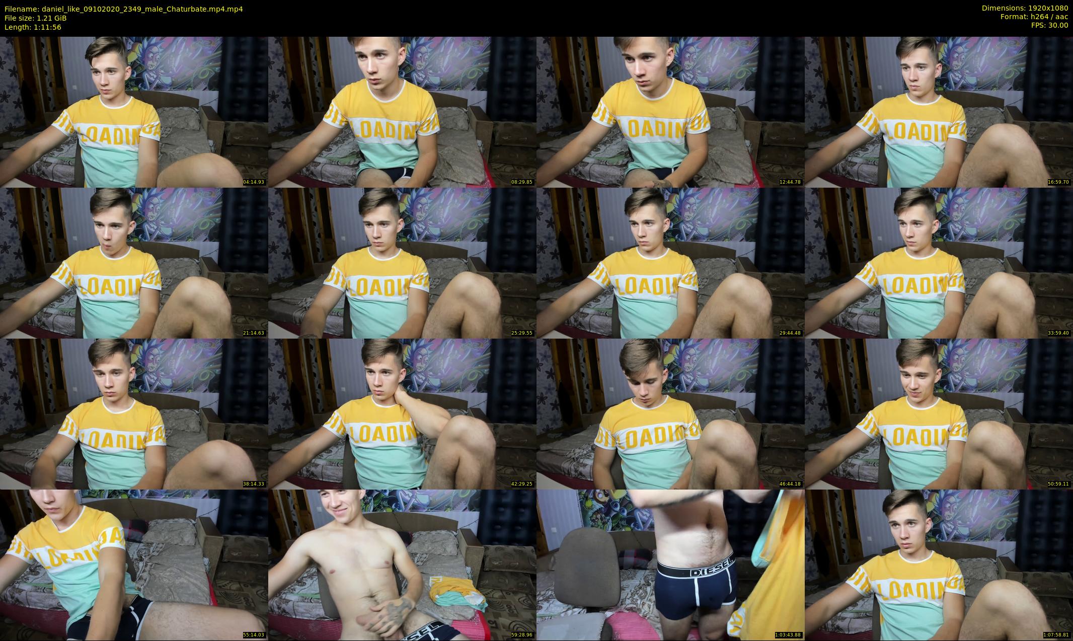 daniel_like — 72 minute Chaturbate male cam show recording, 1080p, Oct 9, 2020