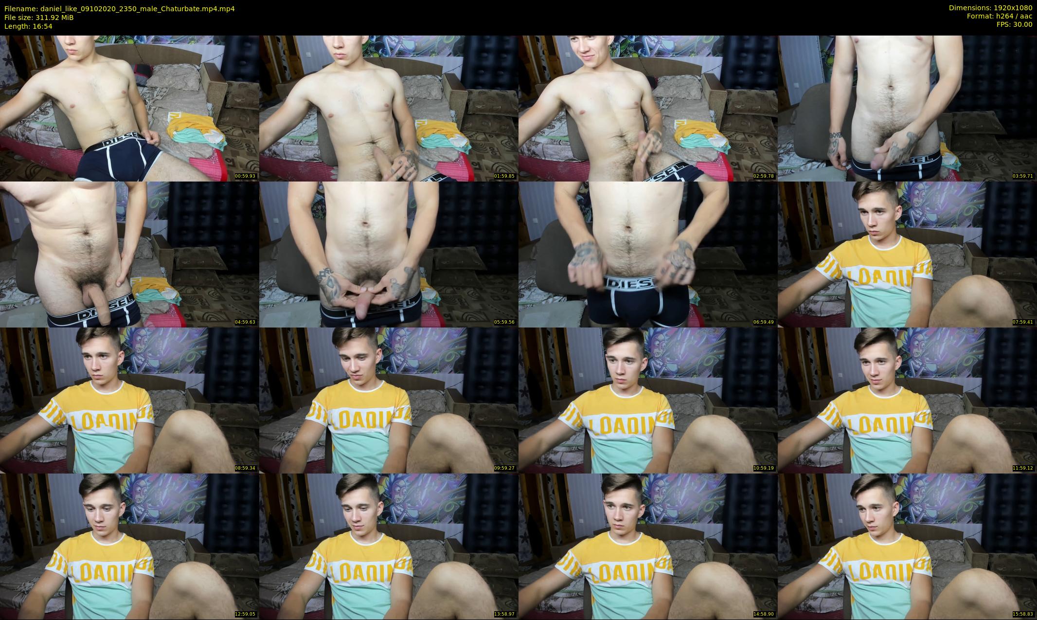 daniel_like — 17 minute Chaturbate male cam show recording, 1080p, Oct 9, 2020
