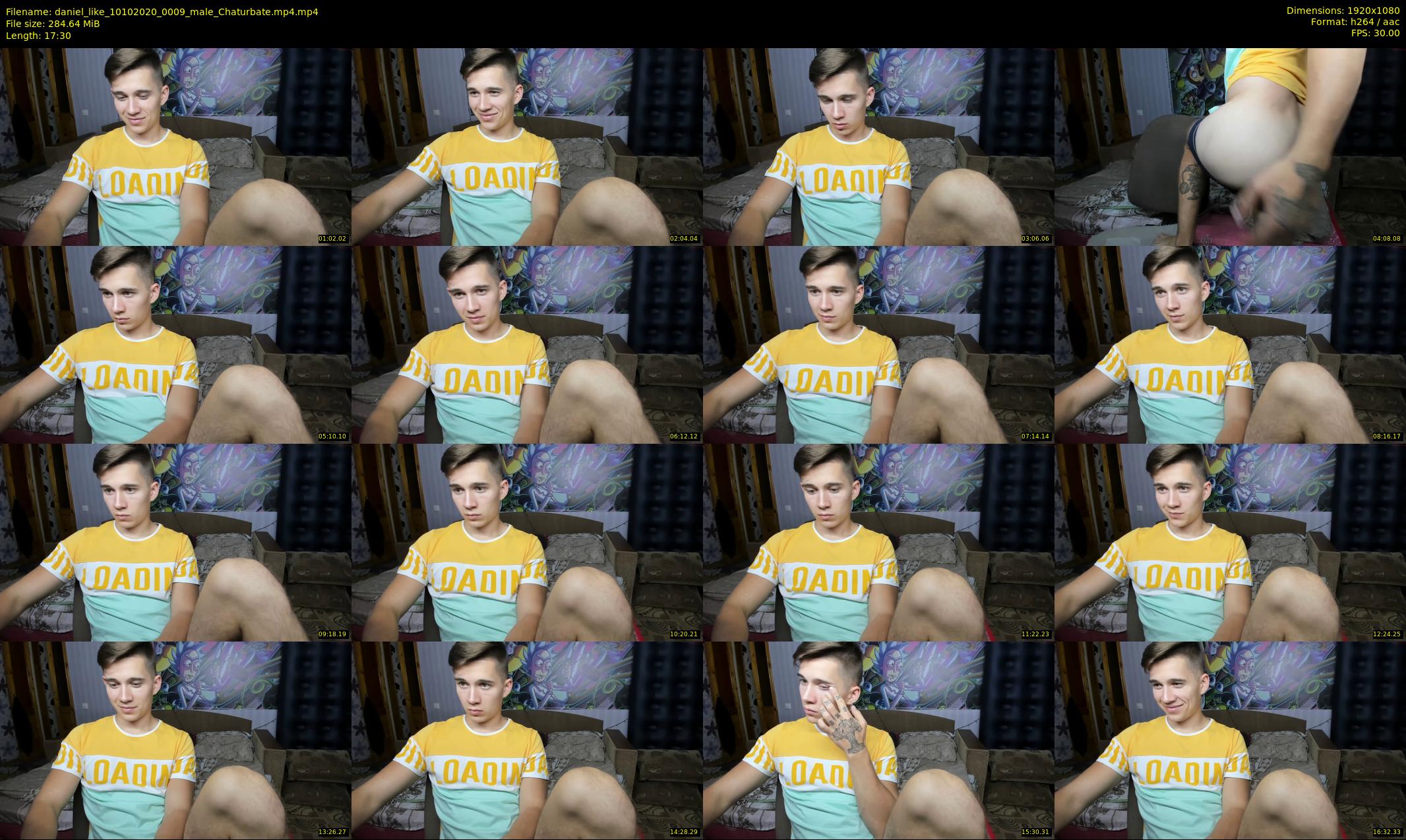 daniel_like — 18 minute Chaturbate male cam show recording, 1080p, Oct 10, 2020