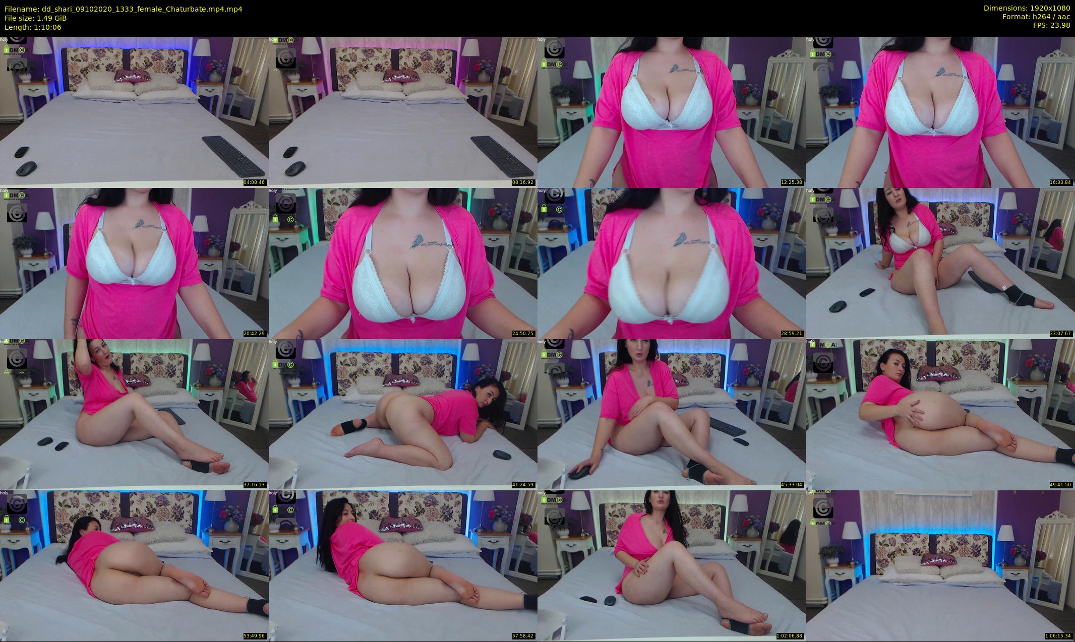 dd_shari — 71 minute Chaturbate female cam show recording, 1080p, Oct 9, 2020