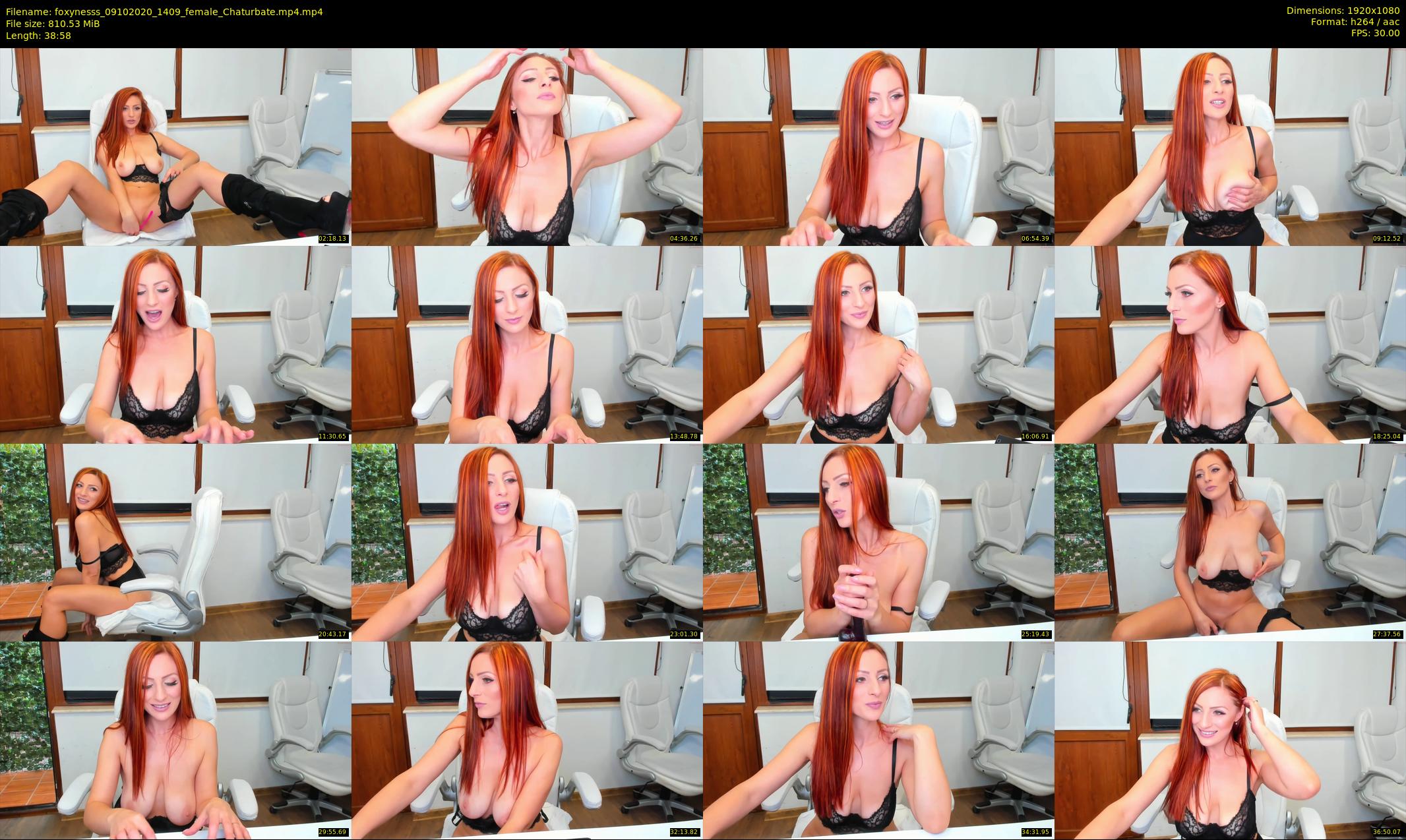 foxynesss — 39 minute Chaturbate female cam show recording, 1080p, Oct 9, 2020