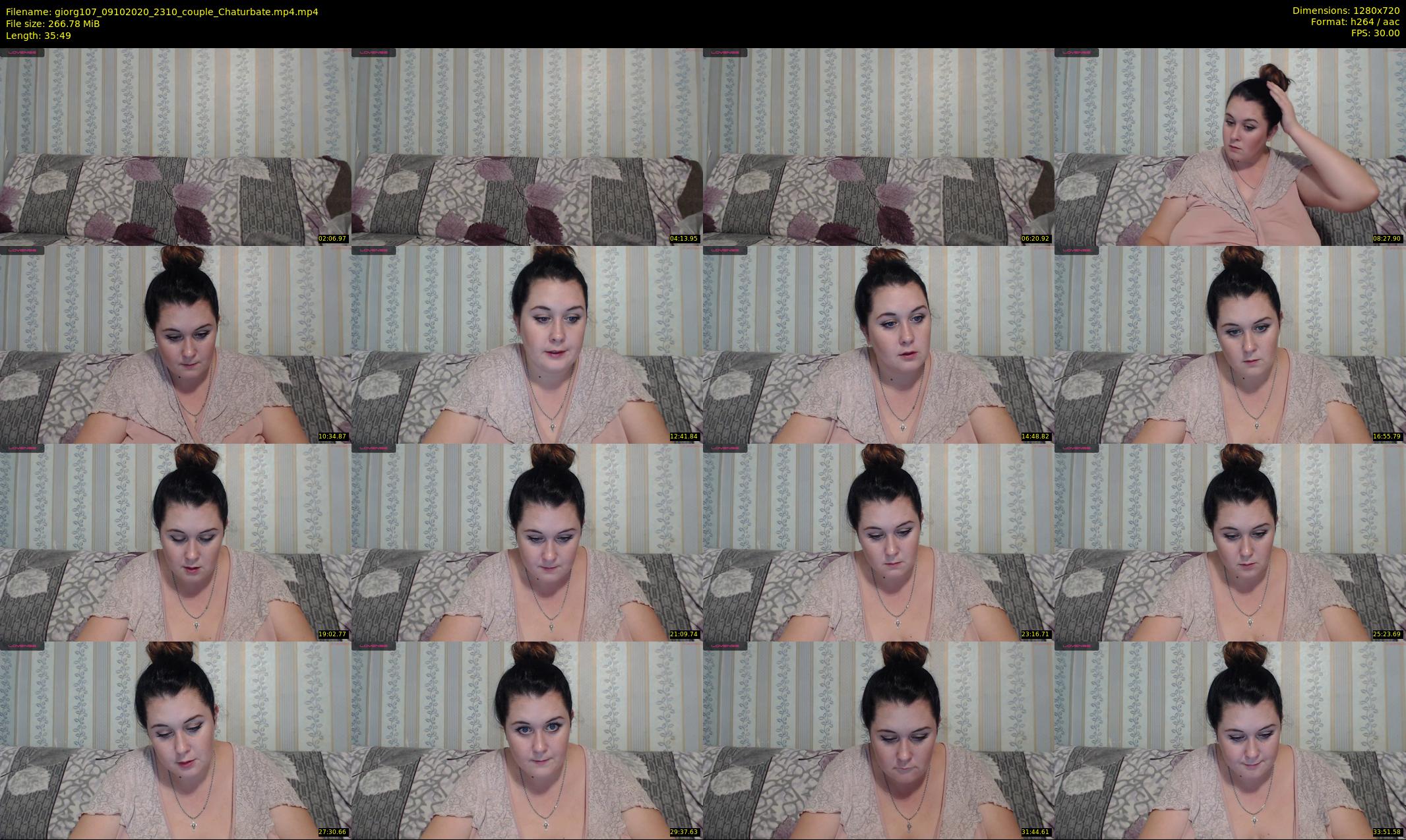 giorg107 — 36 minute Chaturbate couple cam show recording, 720p, Oct 9, 2020
