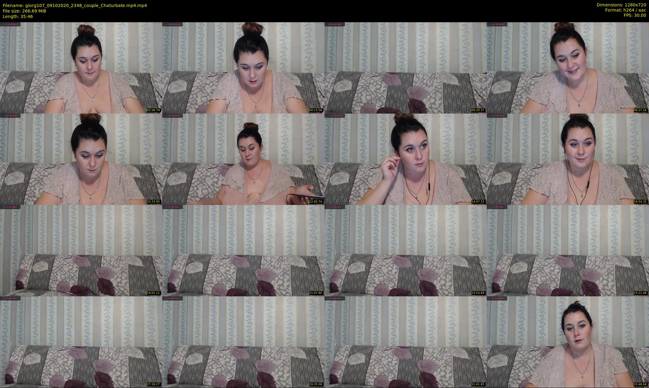 giorg107 — 36 minute Chaturbate couple cam show recording, 720p, Oct 9, 2020