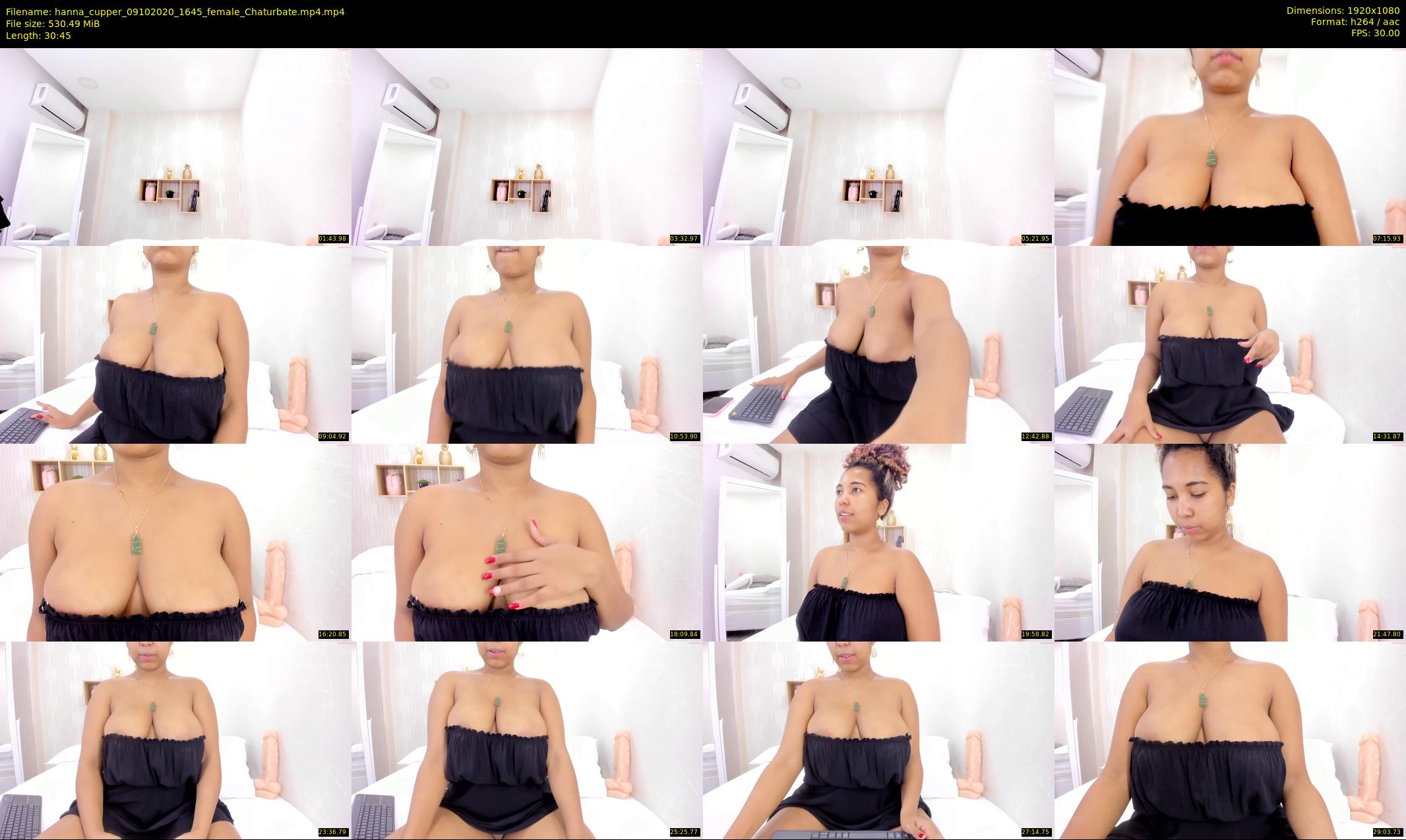 hanna_cupper — 31 minute Chaturbate female cam show recording, 1080p, Oct 9, 2020