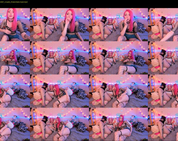 hornybunnys — 8 minute Chaturbate couple cam show recording, 1080p, Oct 9, 2020