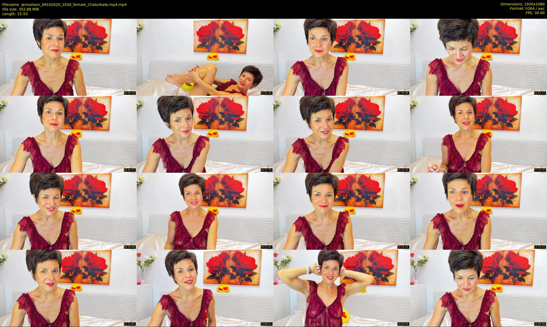 jennalison — 16 minute Chaturbate female cam show recording, 1080p, Oct 9, 2020
