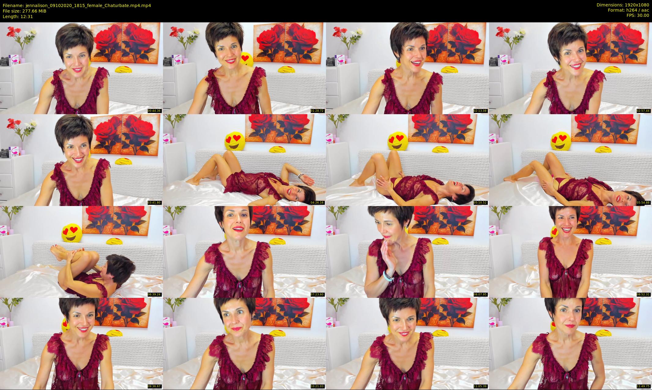 jennalison — 13 minute Chaturbate female cam show recording, 1080p, Oct 9, 2020