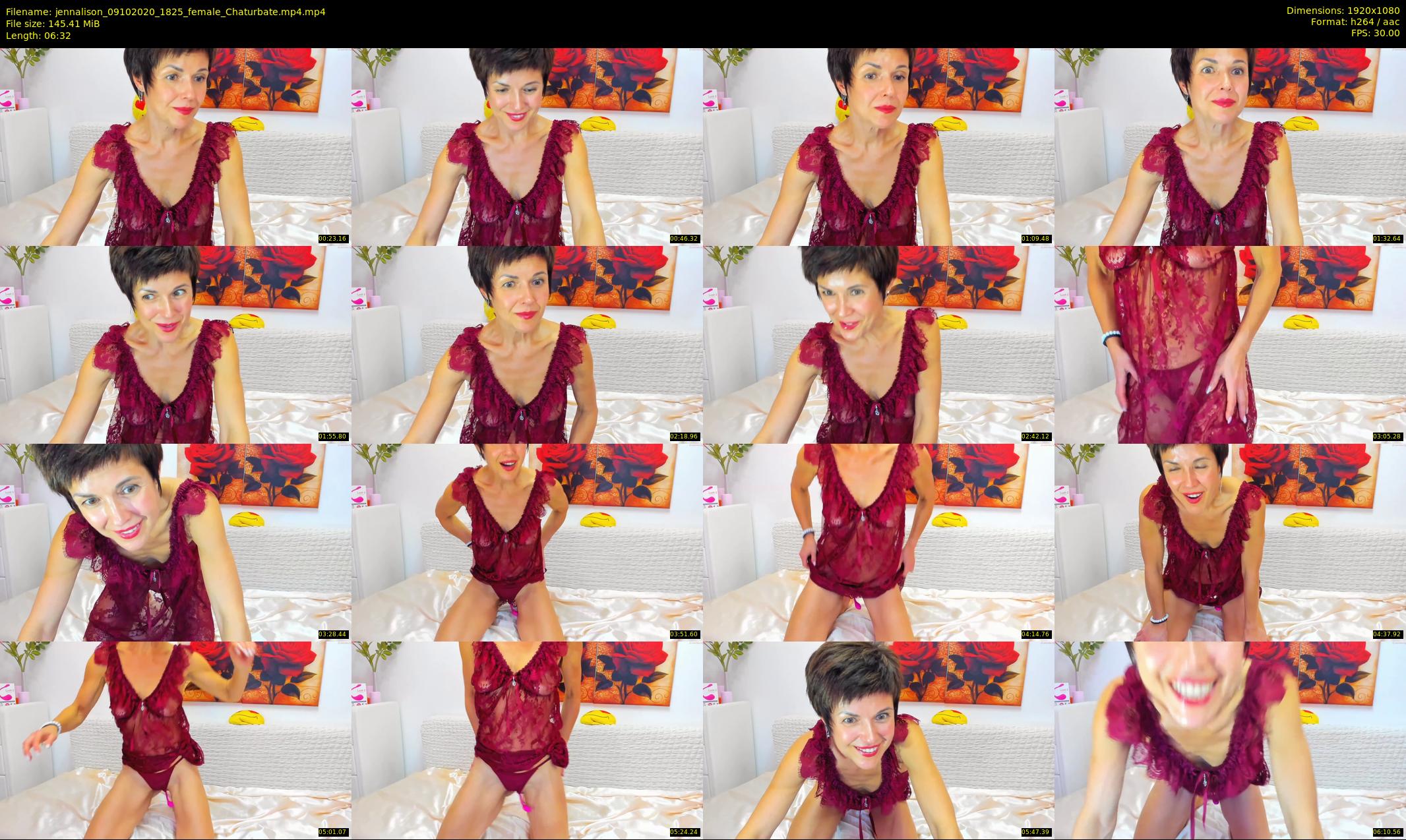 jennalison — 7 minute Chaturbate female cam show recording, 1080p, Oct 9, 2020