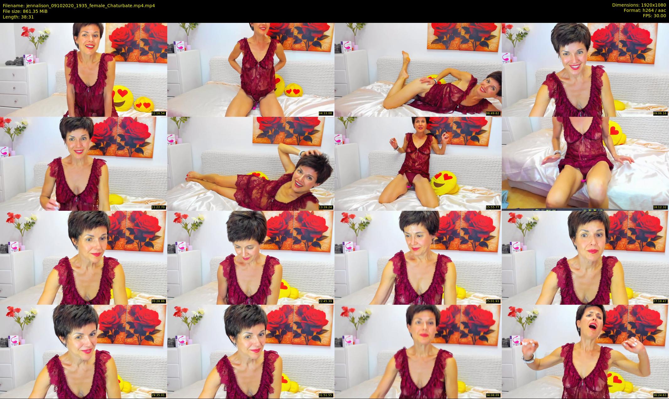jennalison — 39 minute Chaturbate female cam show recording, 1080p, Oct 9, 2020